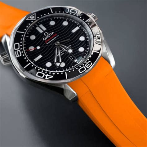 omega planet ocean replica rubber strap|omega seamaster rubber strap replacement.